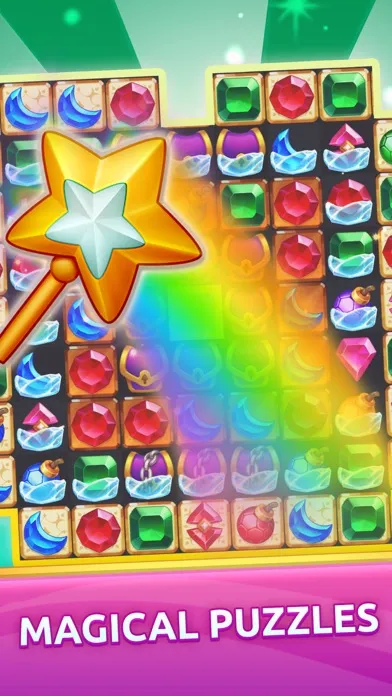 Mystery Jewels: Magic Match 3 スクリーンショット
