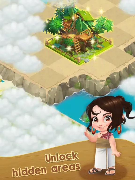 Merge Islands - Merge 3 Puzzle iPad 应用截图
