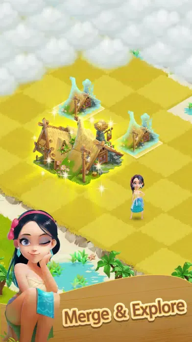 Merge Islands - Merge 3 Puzzle应用截图