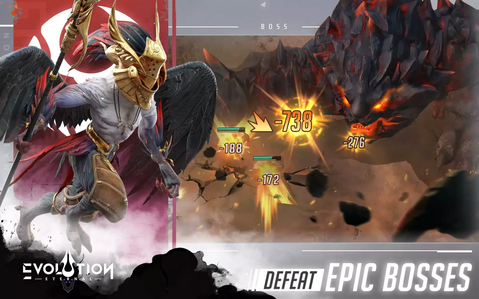 Ảnh chụp màn hình của Eternal Evolution