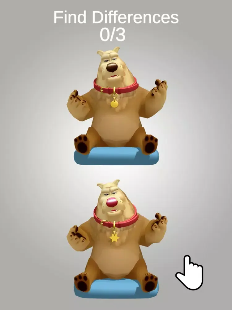 Capturas de tela do Find The Difference 3D! iPad 