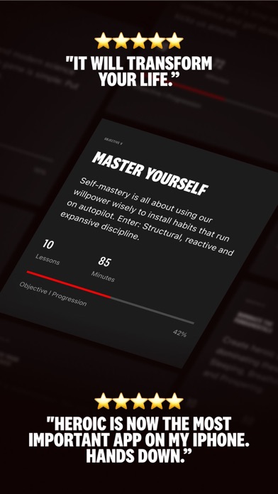 Screenshot di Heroic | The Training Platform