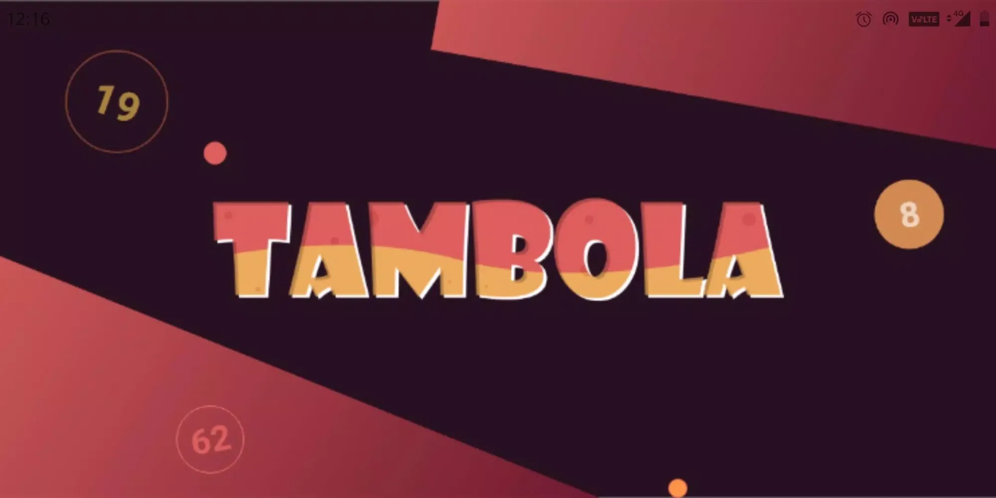 Zrzuty ekranu Online Tambola Friends Housie
