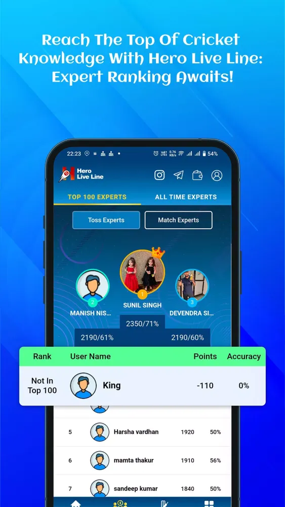 Скриншоты Hero Live Line