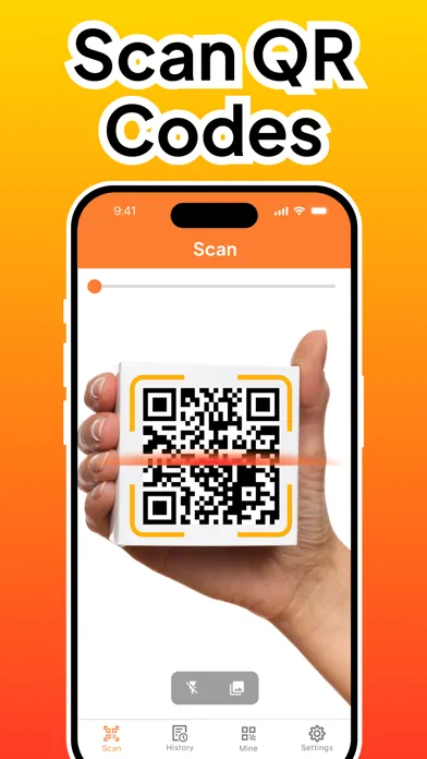 Capturas de tela do QR Code Reader·Barcode Scanner