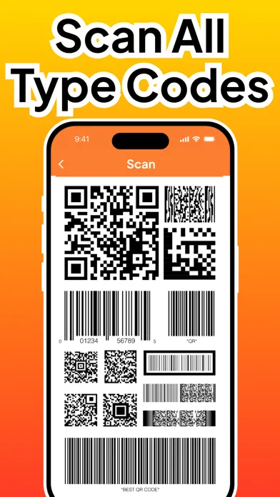 Capturas de tela do QR Code Reader·Barcode Scanner