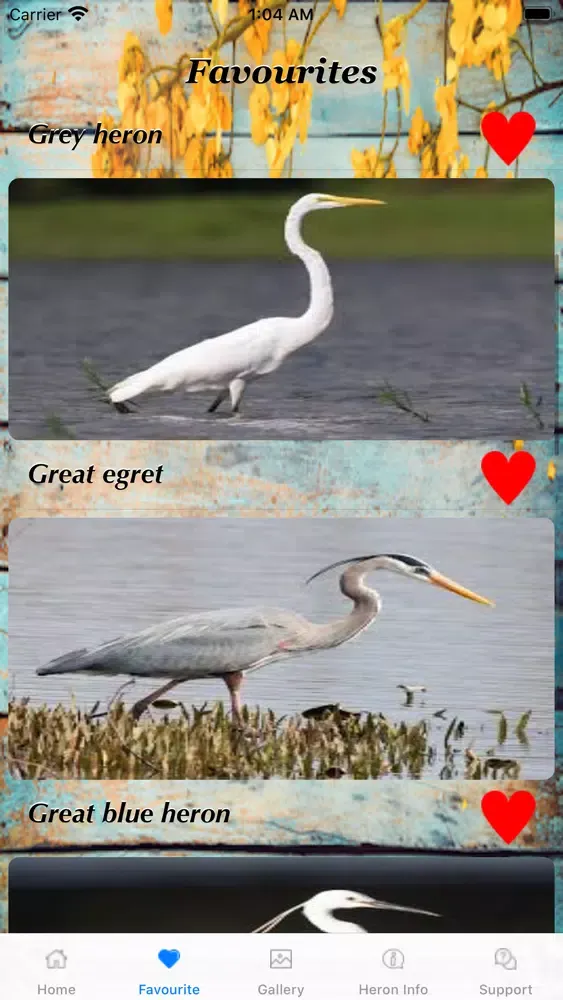 Tangkapan layar New World HERONS