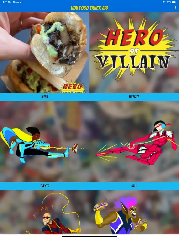Hero Or Villain iPad  Screenshots