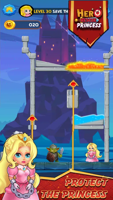 Capturas de pantalla de Hero Rescue - Pull Pin Puzzle