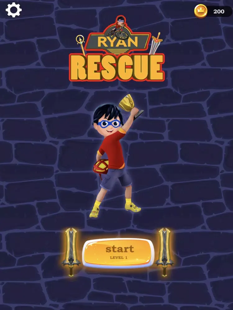 Tangkapan layar Ryan Hero Rescue iPad 