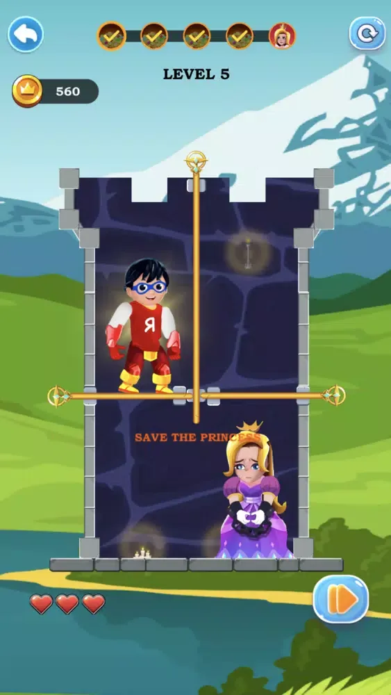 Tangkapan layar Ryan Hero Rescue