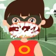 Dentist Clinic Amazing Super Hero Woman