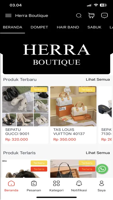 Herra Boutique App应用截图