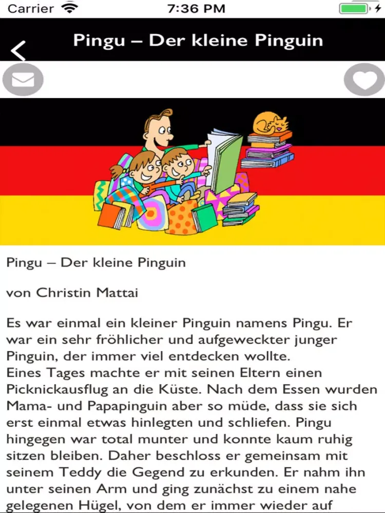 Geschichten zum Lesen iPad  스크린샷