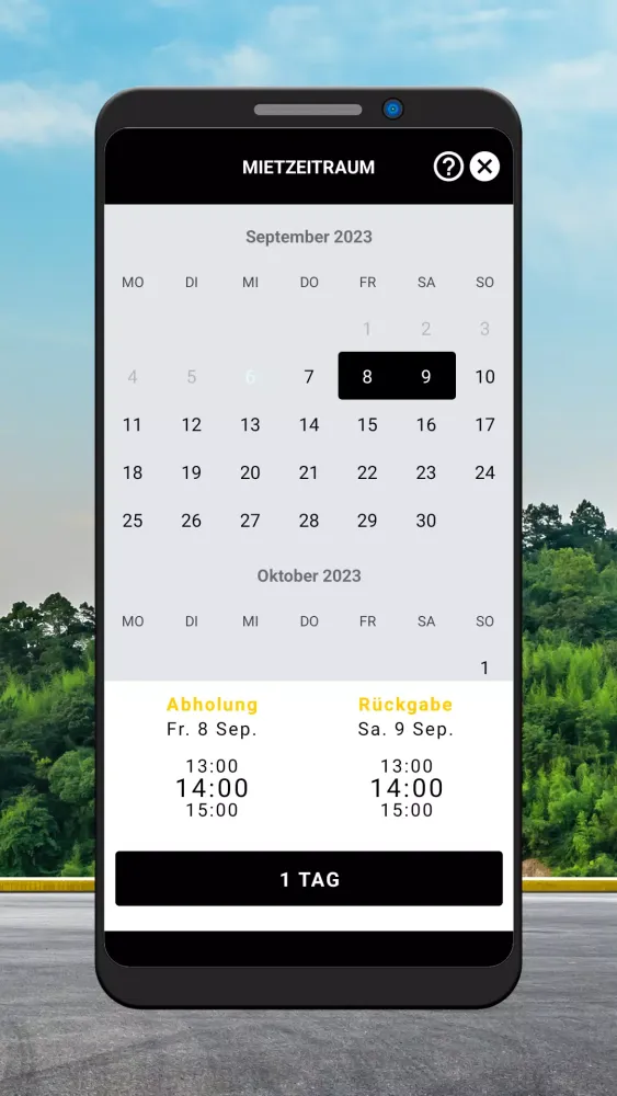 Capturas de pantalla de Hertz 24/7 Mobility