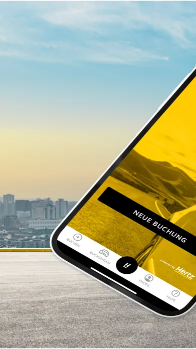 Hertz 24/7® Mobility应用截图