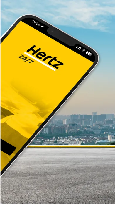 Hertz 24/7® Mobility应用截图