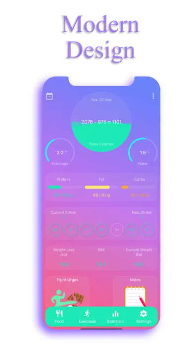 Calorie Counter - EasyFit應用截圖