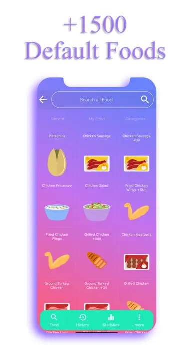 Calorie Counter - EasyFit應用截圖