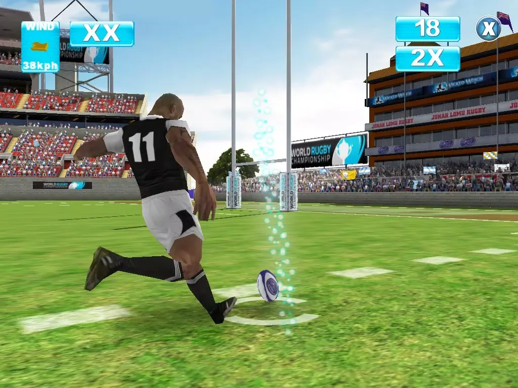 Jonah Lomu Rugby Challenge: Mini Games iPad  Screenshots
