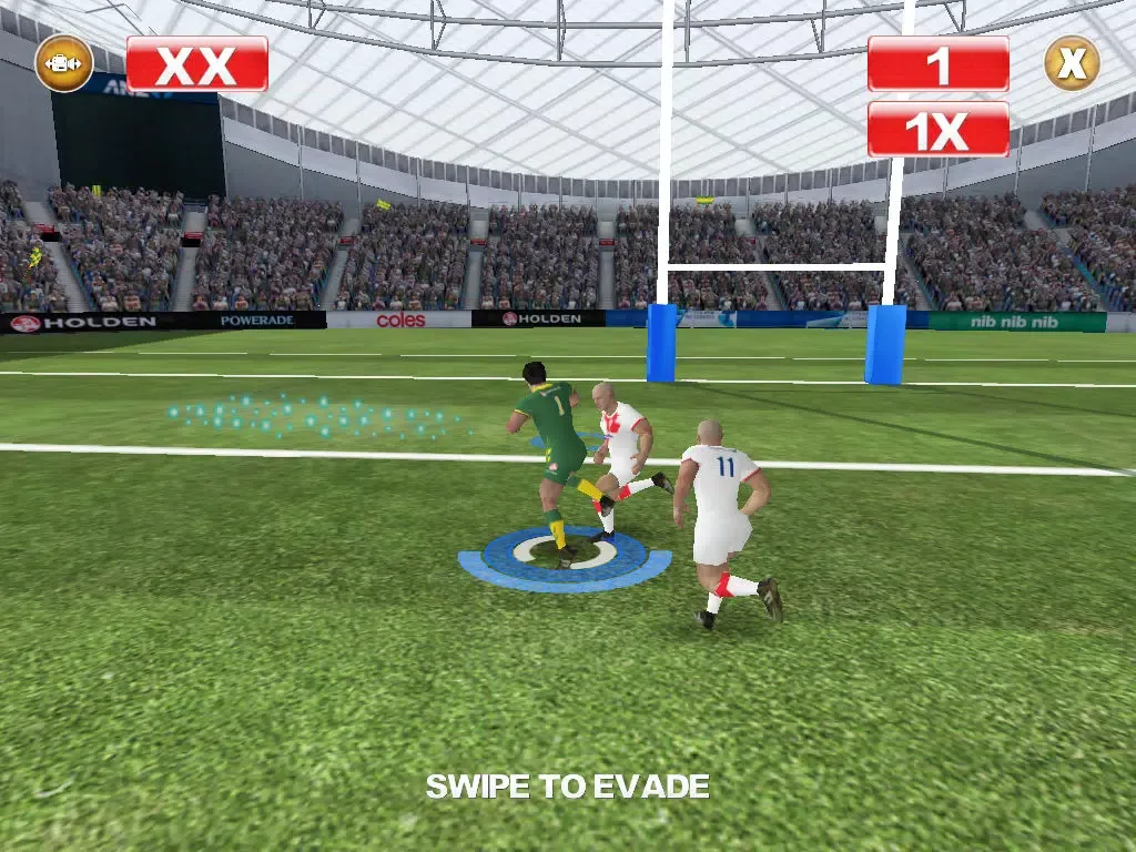 Ảnh chụp màn hình của Rugby League Live 2: Mini Games iPad 