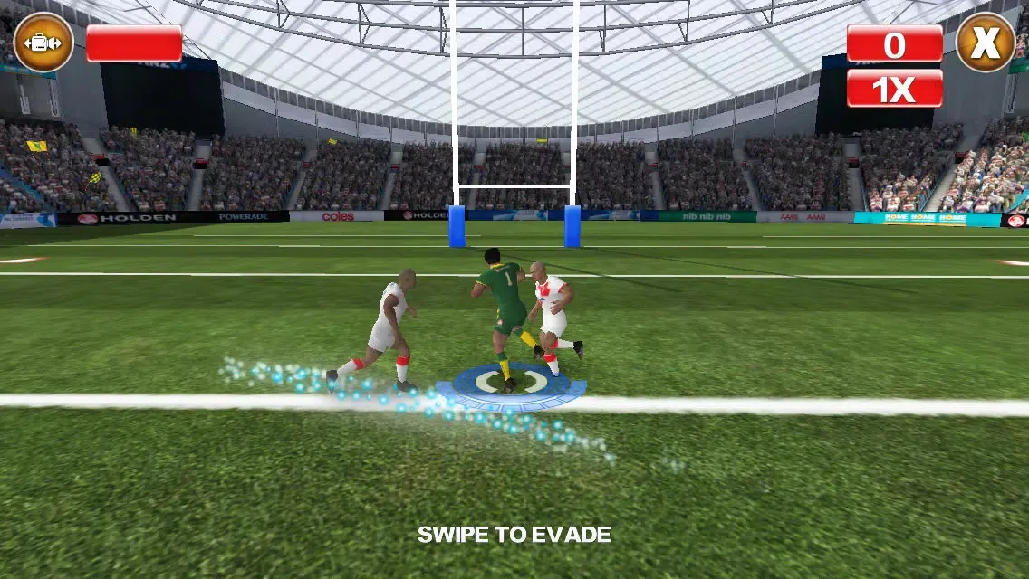 Ảnh chụp màn hình của Rugby League Live 2: Mini Games