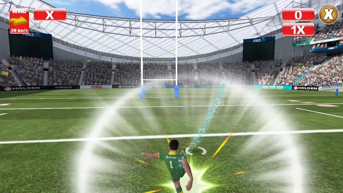 Ảnh chụp màn hình của Rugby League Live 2: Mini Games