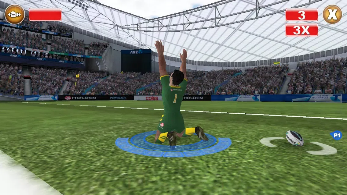 Ảnh chụp màn hình của Rugby League Live 2: Mini Games