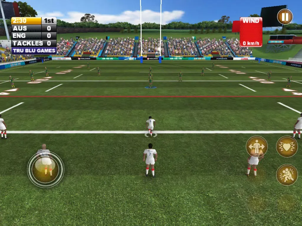 Rugby League Live 2: Quick Match iPad  سکرین شاٹس