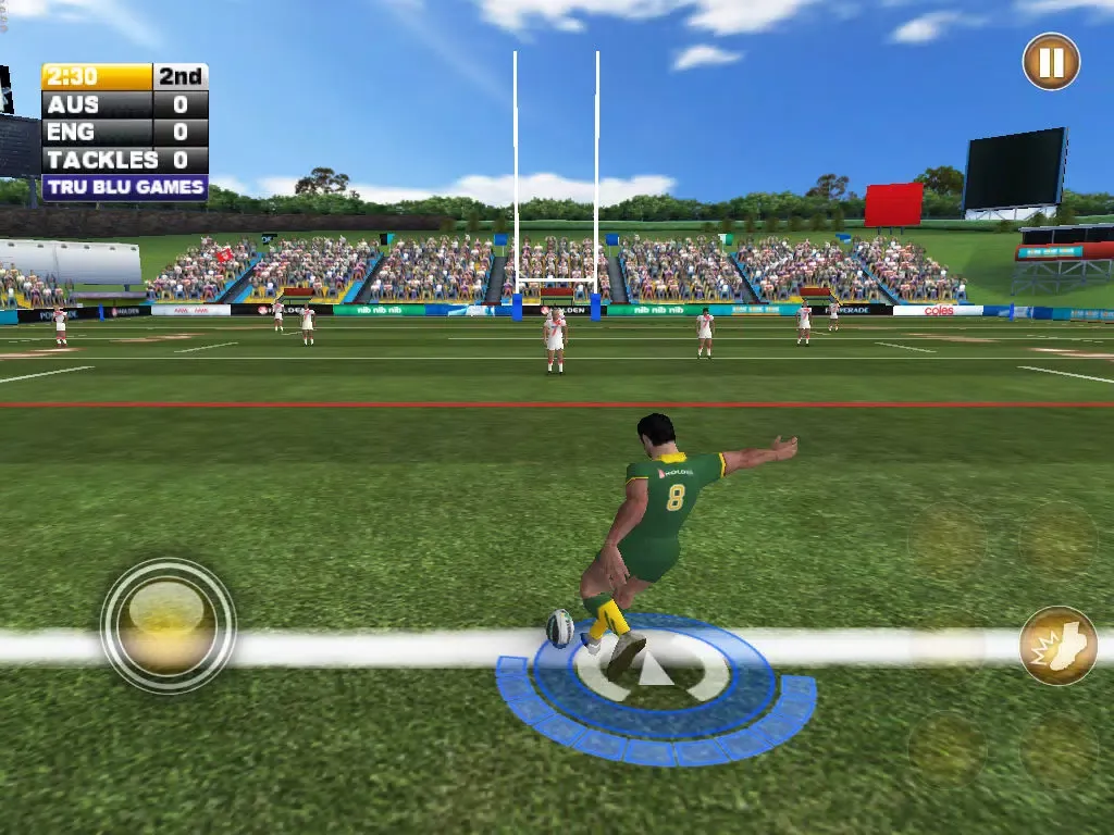 Rugby League Live 2: Quick Match iPad  سکرین شاٹس