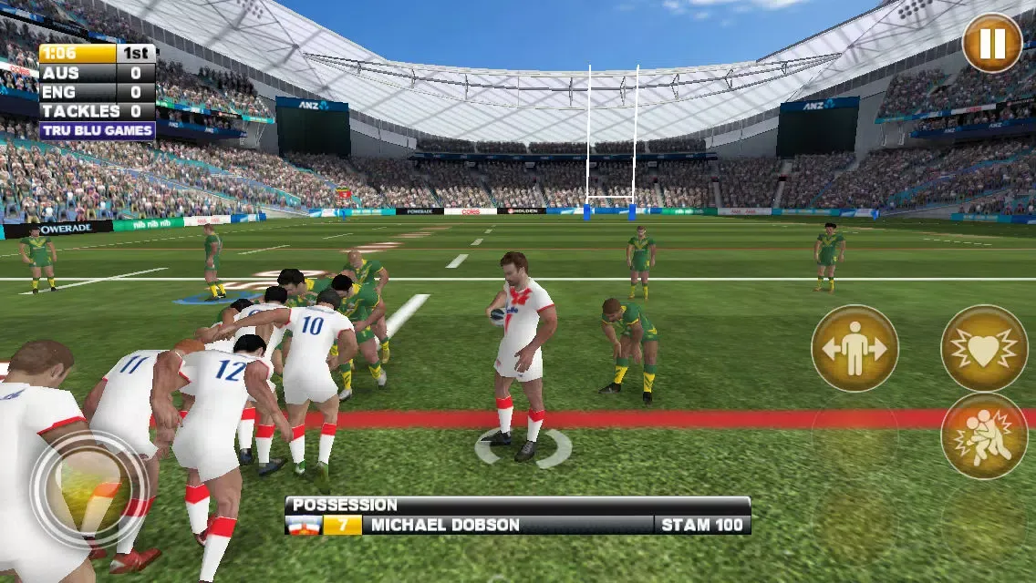 Rugby League Live 2: Quick Match سکرین شاٹس