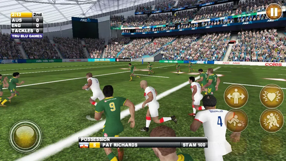 Rugby League Live 2: Quick Match سکرین شاٹس