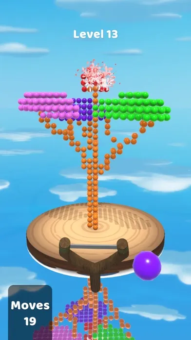 Capturas de tela do Bubble Burst 3D