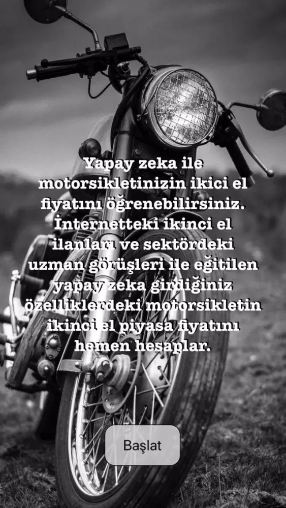 Captures d'écran de Motor Fiyat Tahmin İkinci El