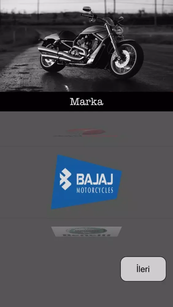 Captures d'écran de Motor Fiyat Tahmin İkinci El