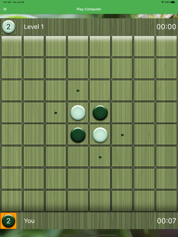 Green Othello iPad 应用截图