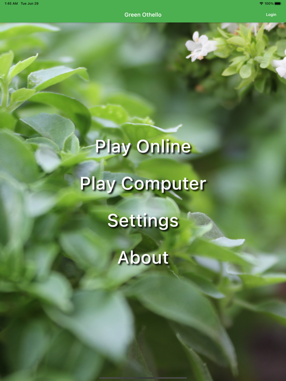 Green Othello iPad 应用截图