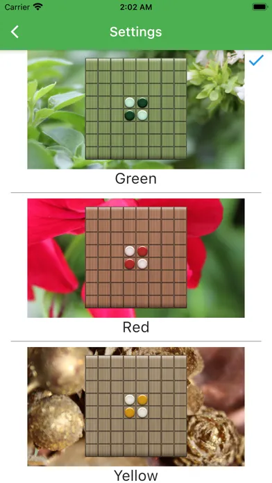 Tangkapan skrin Green Othello