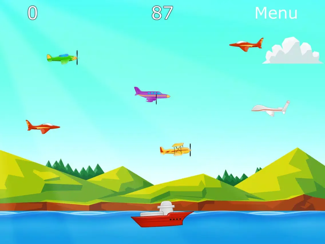 Shoot Planes iPad 应用截图