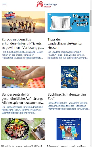 FamilienApp Hessen Ekran Görüntüleri