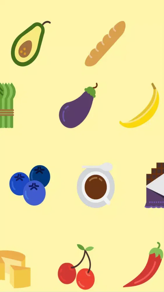 Capturas de pantalla de Food and Drink Stickers - Nom nom