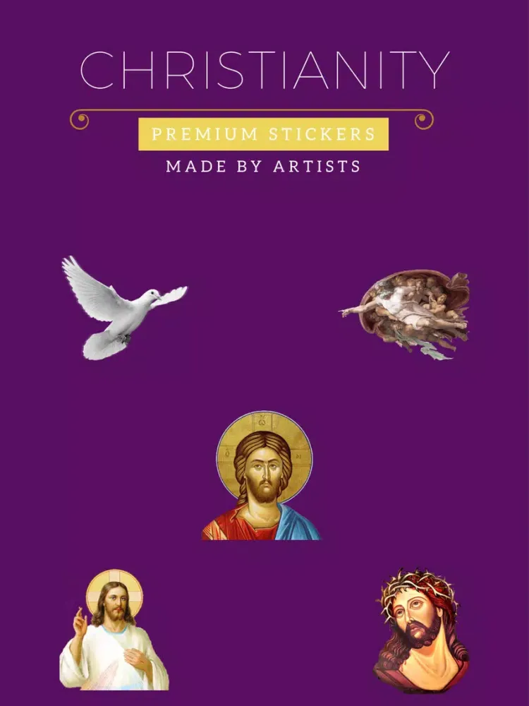 Скриншоты Christianity Stickers - Spread the gospel of Jesus iPad 