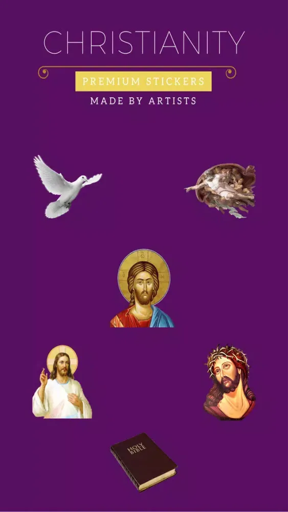 Скриншоты Christianity Stickers - Spread the gospel of Jesus