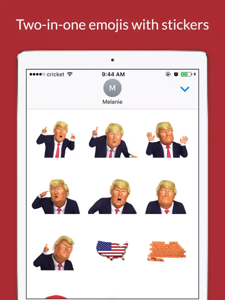 تصاویر President Donald Trump: Making America Great Again iPad 