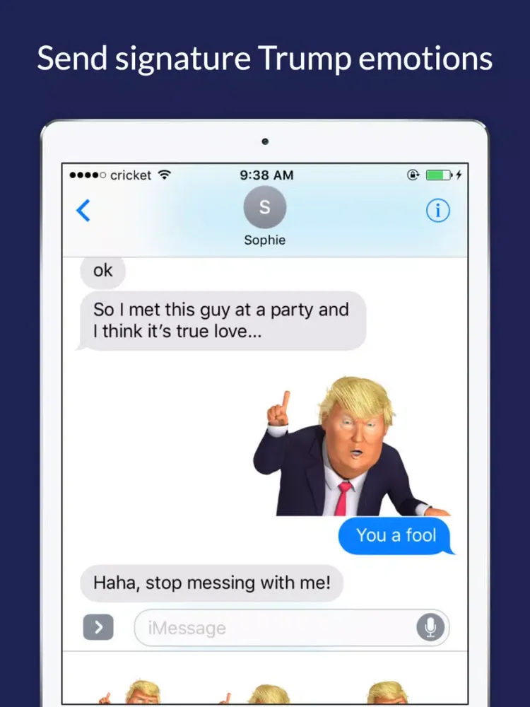 تصاویر President Donald Trump: Making America Great Again iPad 