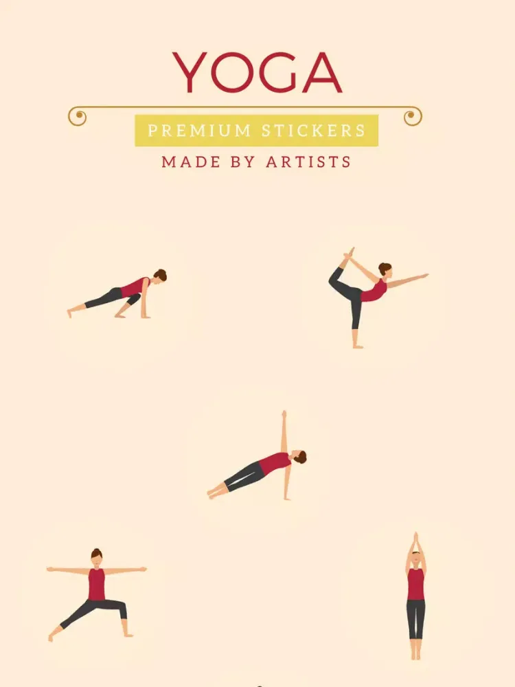 Yoga Stickers - Join the practice iPad  স্ক্রিনশট