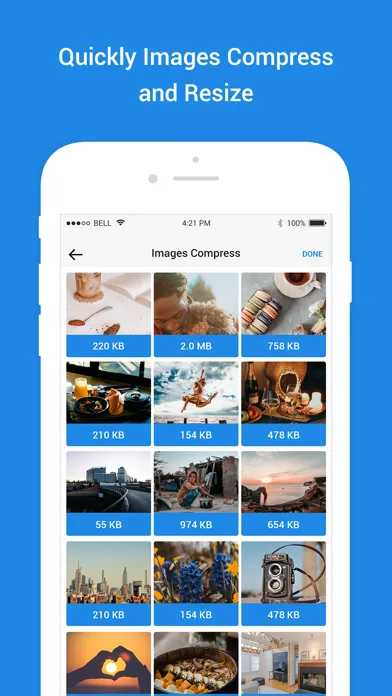 Resize & Compress Photo Video Screenshots