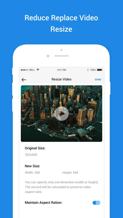 Resize & Compress Photo Video Screenshots