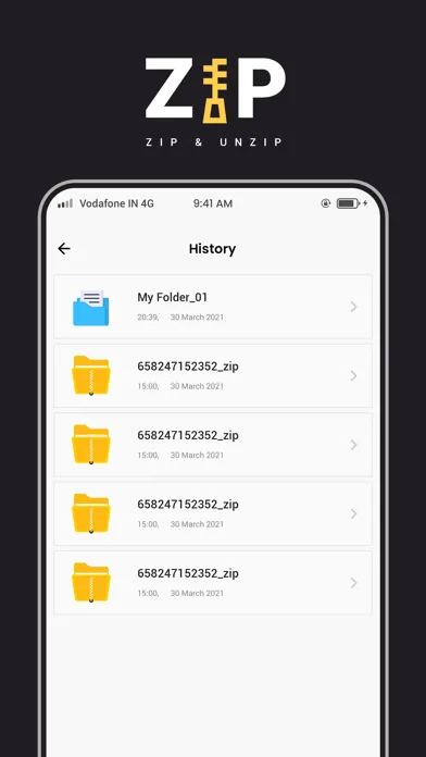 Zip Extractor - Unzip Files スクリーンショット