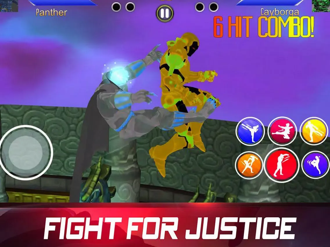 Скриншоты Fighter Clash: Power Hero 2 iPad 